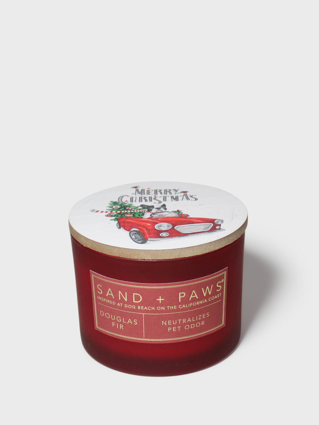 Sand + Paws Douglas Fir 12 oz scented candle