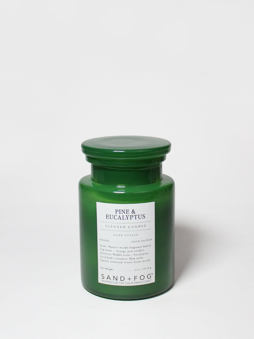 Pine & Eucalyptus 12 oz scented candle